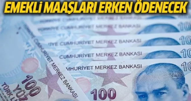 Bayram Tatiline Rastlayan Emekli Ödemeleri Erkene Alındı