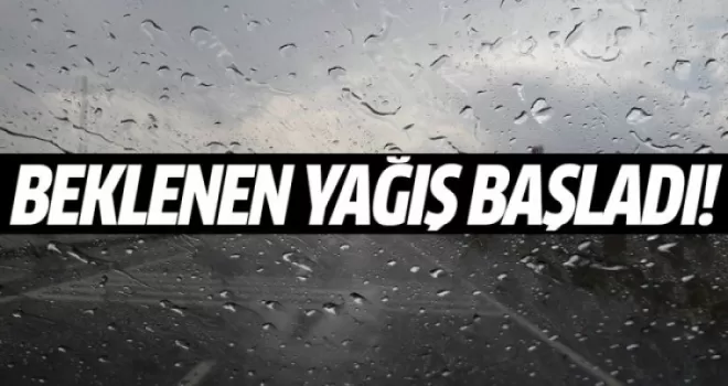 Beklenen Yağış Başladı