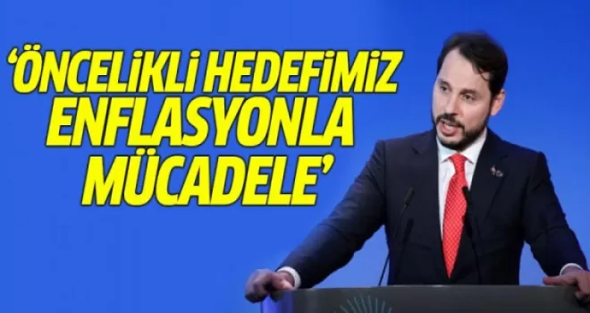 Berat Albayrak: Öncelikli Hedefimiz Enflasyonla Mücadele