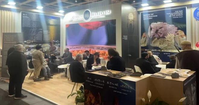 Berlin’de Çorum standına büyük ilgi