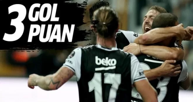 Beşiktaş: 3 - Karabükspor: 1 MAÇ SONUCU