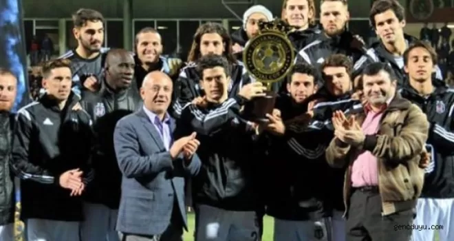 Beşiktaş ilk kupasını kazandı!
