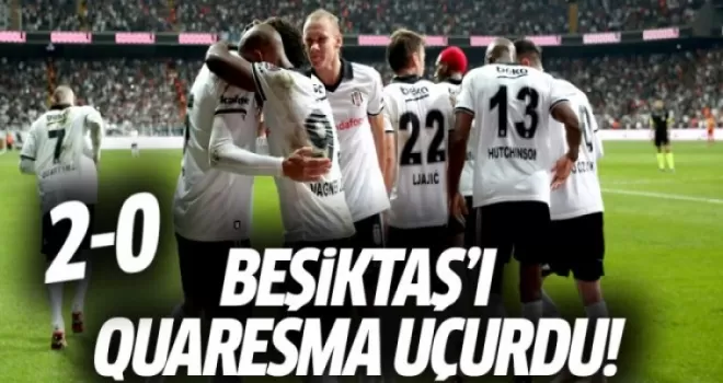 Beşiktaş, Kayserispor'u 2-0 mağlup etti