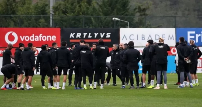 Beşiktaş'ta ikinci yarı mesaisi başlıyor
