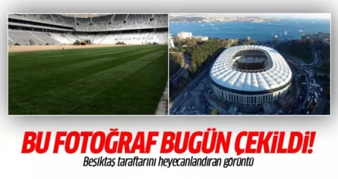Beşiktaş taraftarını heyecanlandıran kareler