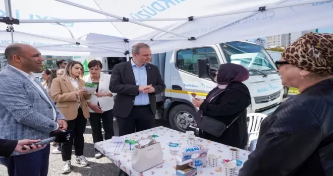 Beylikdüzü’nde geri dönüşüme teşvik eden uygulama