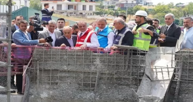 Beylikdüzü’nde Gürpınar Yağmur Suyu Tüneli için temel
