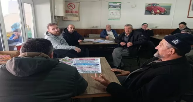 Bilecik Pazaryeri’nde üreticiye tarımsal bilgilendirme