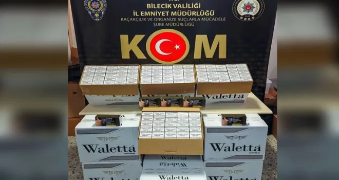 Bilecik’te 100 bin bandrolsüz makaron ele geçirildi