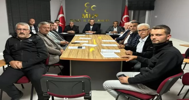Bilecik’te MHP’liler sahaya iniyor