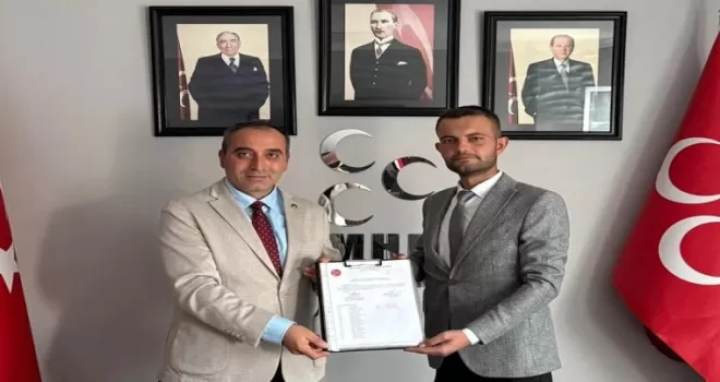 Bilecik’te MHP Pazaryeri İlçe Başkanlığı’na Vedat Çora atandı