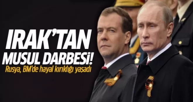 Birleşmiş Milletler'de Rusya'ya soğuk duş
