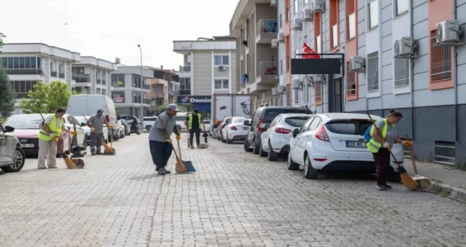 Bornova’da temizlik seferberliği