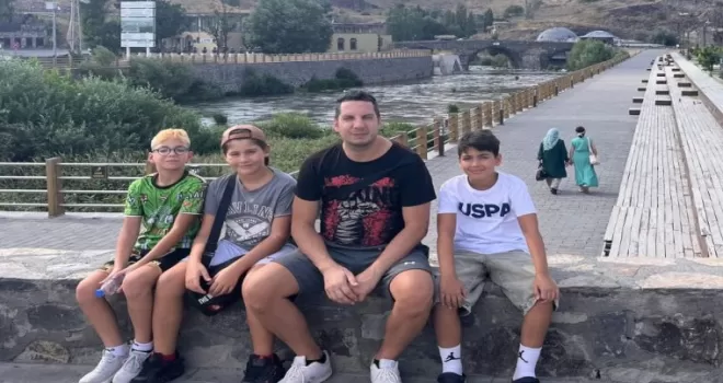 Bostanlıspor’un küçük muaythai sporcuları Kars’ta