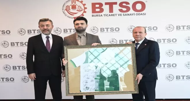 BTSO Başkanı Özer Matlı’dan yoğun mesai