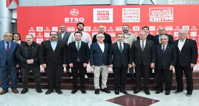 BTSO, Özbekistan Büyükelçisi Khaydarov’u ağırladı