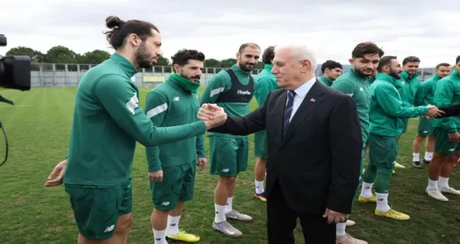 Bursa Büyükşehir’den Bursaspor’a güçlü destek
