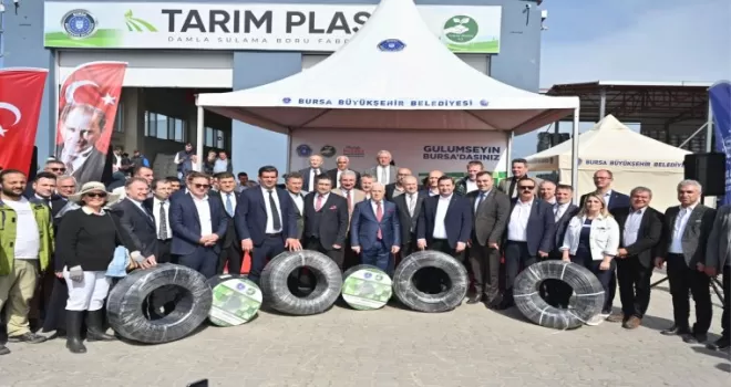 Bursa Büyükşehir’den çiftçiye büyük destek