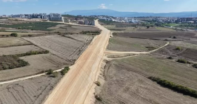 Bursa Büyükşehir’den Görükle’de yeni yola yeni altyapı