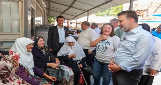 Bursa Büyükşehir’den Harmancık mesaisi