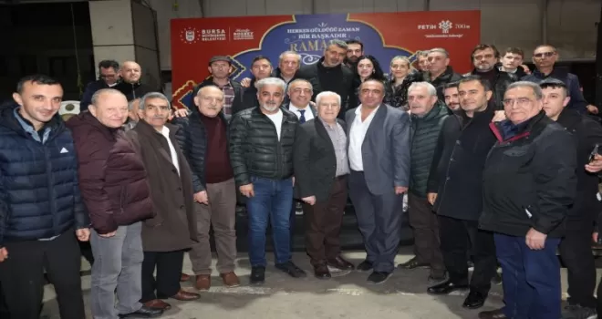 Bursa Büyükşehir’den her gün farklı ilçede sofra kurmaya devam