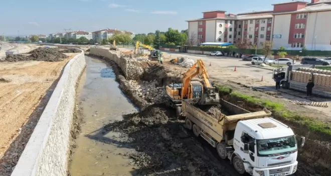 Bursa Büyükşehir’den Nilüfer’de kapsamlı dere ıslahı