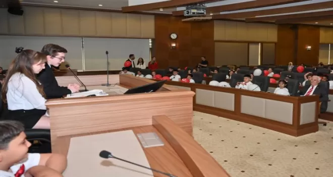 Bursa Büyükşehir Meclisi’nde söz çocukların... Bursa hayallerini paylaştılar