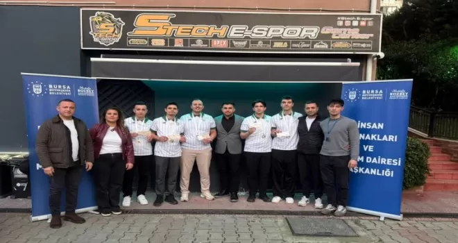 Bursa Büyükşehir personeline ’e-spor’ turnuvası