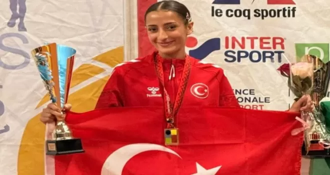 Bursa Büyükşehirli sporcu dünya üçüncüsü oldu