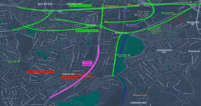 Bursa’da 4 Ekim’de bazı yollar trafiğe kapatılacak