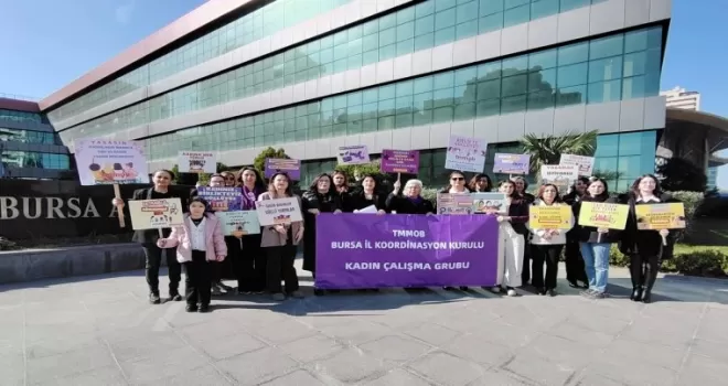 Bursa’da BAOB Özgürlük Meydanı’nda 8 Mart