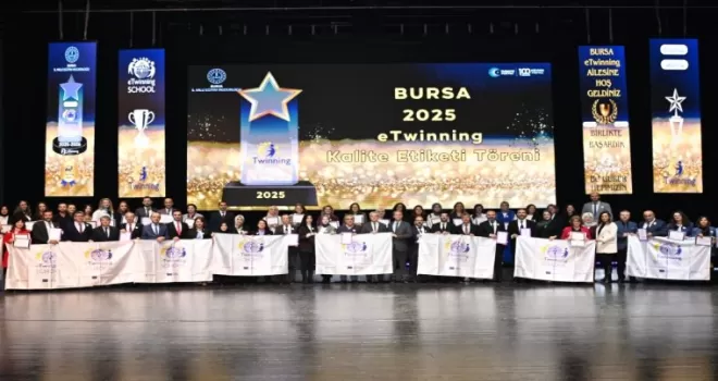 Bursa’da eTwinning başarıları ödüllendirildi