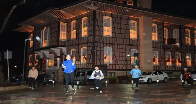 Bursa’da gece atmosferinde oryantiring