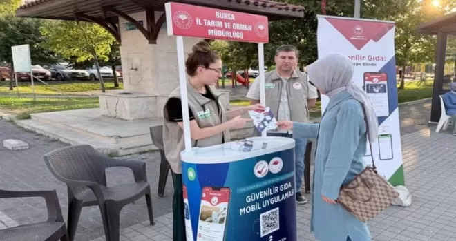 Bursa’da ’Güvenilir Gıda Mobil Uygulaması’ tanıtıldı