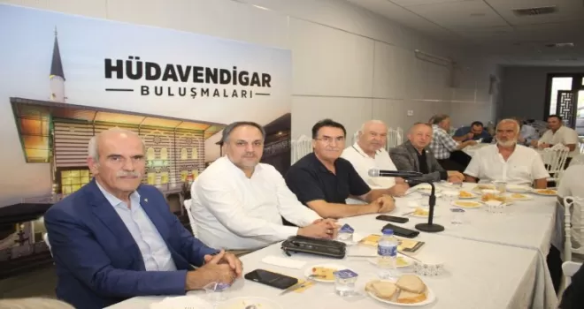 Bursa’da Mustafa Dündar ’Hüdavendigar Buluşmaları’nın konuğu oldu