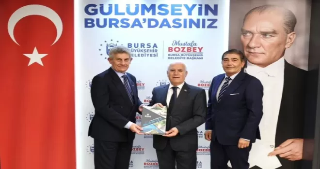 Bursa’da Nilüfer Çayı çalışmasına Başkan Bozbey’den tam destek