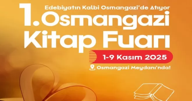 Bursa’da Osmangazi Kitap Fuarı kapılarını açıyor