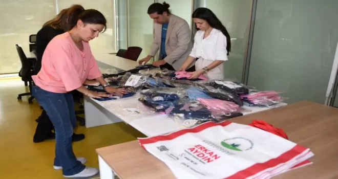 Bursa’da Osmangazili çocuklar bayram sevincini erken yaşadı