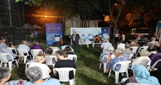 Bursa’da Şadi Başkan’la akşam çayı Karaman’da buluştu