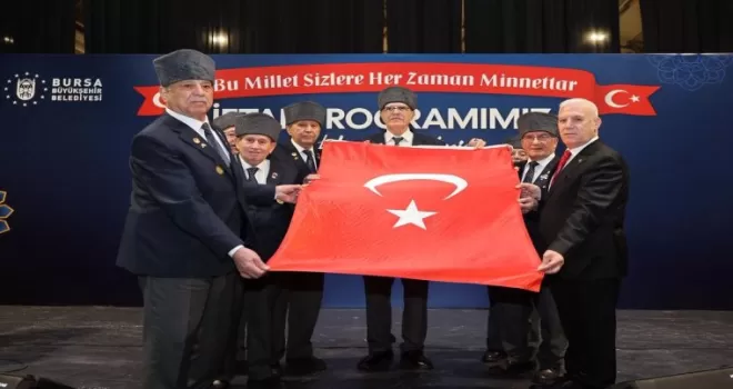 Bursa’da şehit aileleri ve gaziler Büyükşehir’in kardeşlik sofrasında buluştu