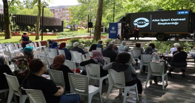 Bursa’dan mahallelerde ’halk sağlığı ve afet bilinci’ eğitimi