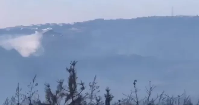 Bursa Gündoğdu’daki yangın kontrol altında