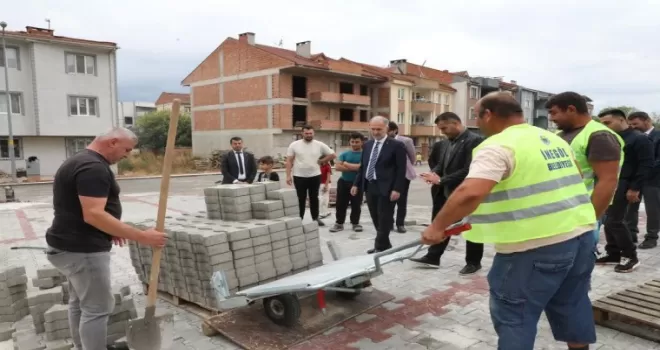 Bursa İnegöl’de Ertuğrulgazi’ye 43 araçlık otopark hizmete girdi