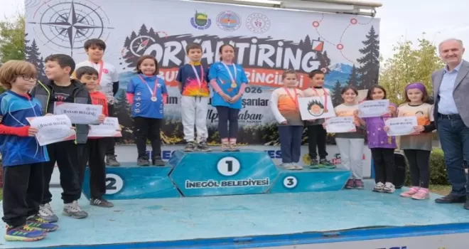 Bursa İnegöl’de oryantiring heyecanı