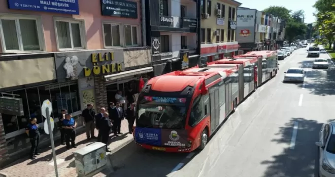 Bursa İnegöl’e metrobüs geliyor