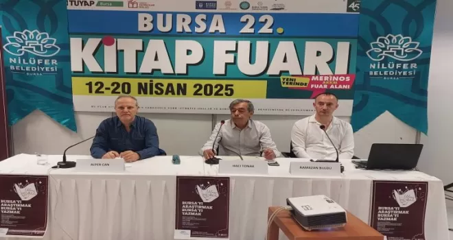 Bursa Kitap Fuarı’nda Bursa araştırmacıları okurlarıyla buluştu