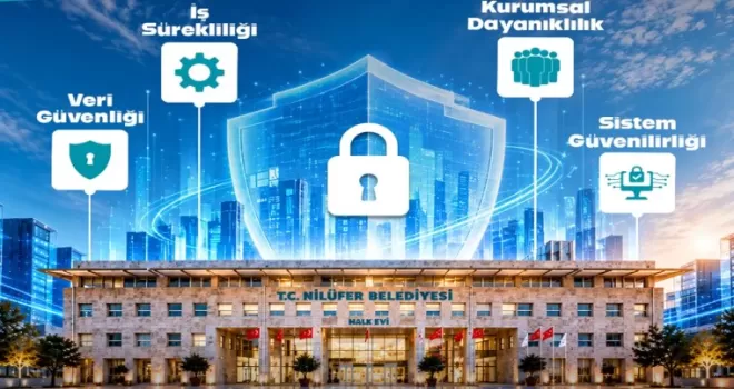 Bursa Nilüfer’de dijital altyapısını güvenceye aldı