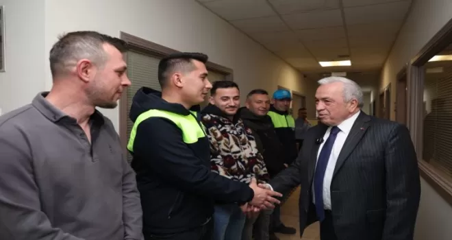 Bursa Nilüfer’de geleneksel bayramlaşma