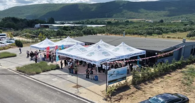 Bursa Nilüfer’de kırsal turizme yeni soluk... NİLBEL Leylek Kafe &amp; Restoran açıldı