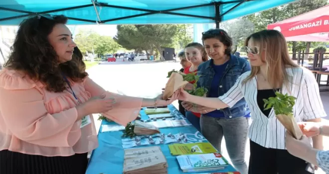 Bursa Nilüfer’den üniversiteli gençlere çevre bilinci